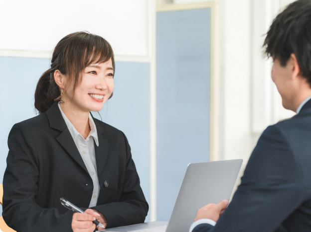 面談の様子